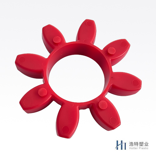 plum blossom coupling with elastic spider